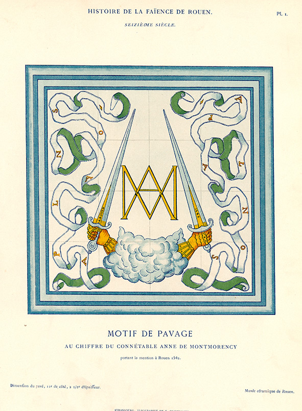 Faience de Rouen Ceramic
