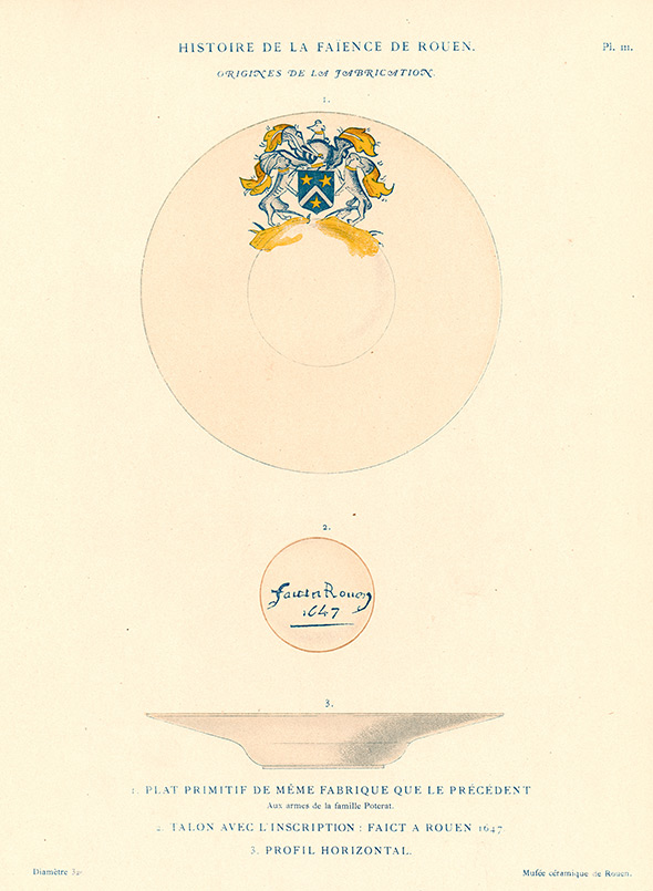 Faience de Rouen Ceramic