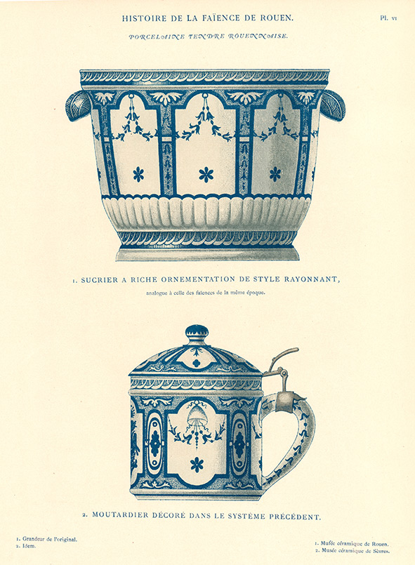 Faience de Rouen Ceramic