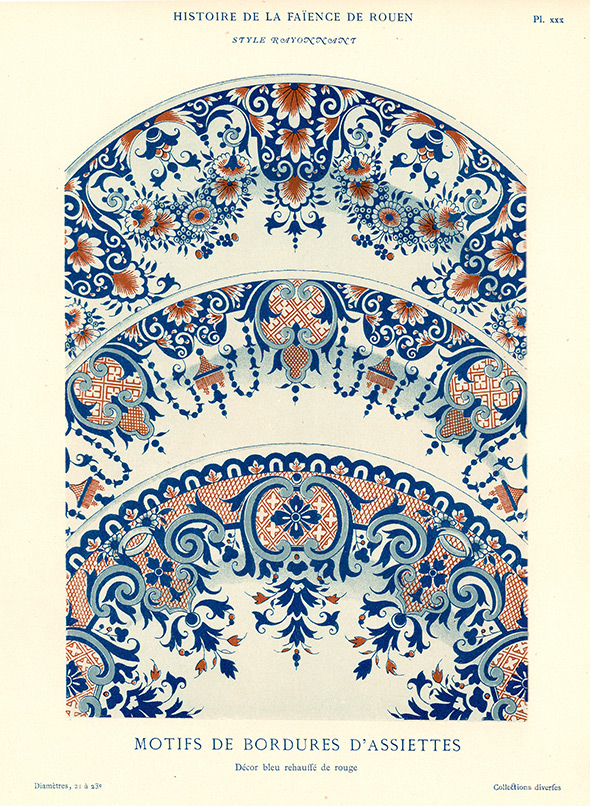 Faience de Rouen Ceramic